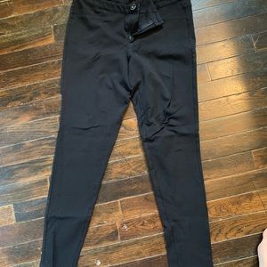 Lauren Conrad black stretchy pants with zipper
